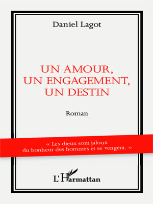 cover image of Un amour, un engagement, un destin